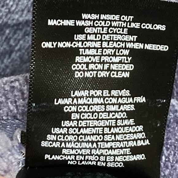 32 Degrees Heat Women's Blue Fleece 1/4 Zip Pullover Sweater Medium - Picture 10 of 11